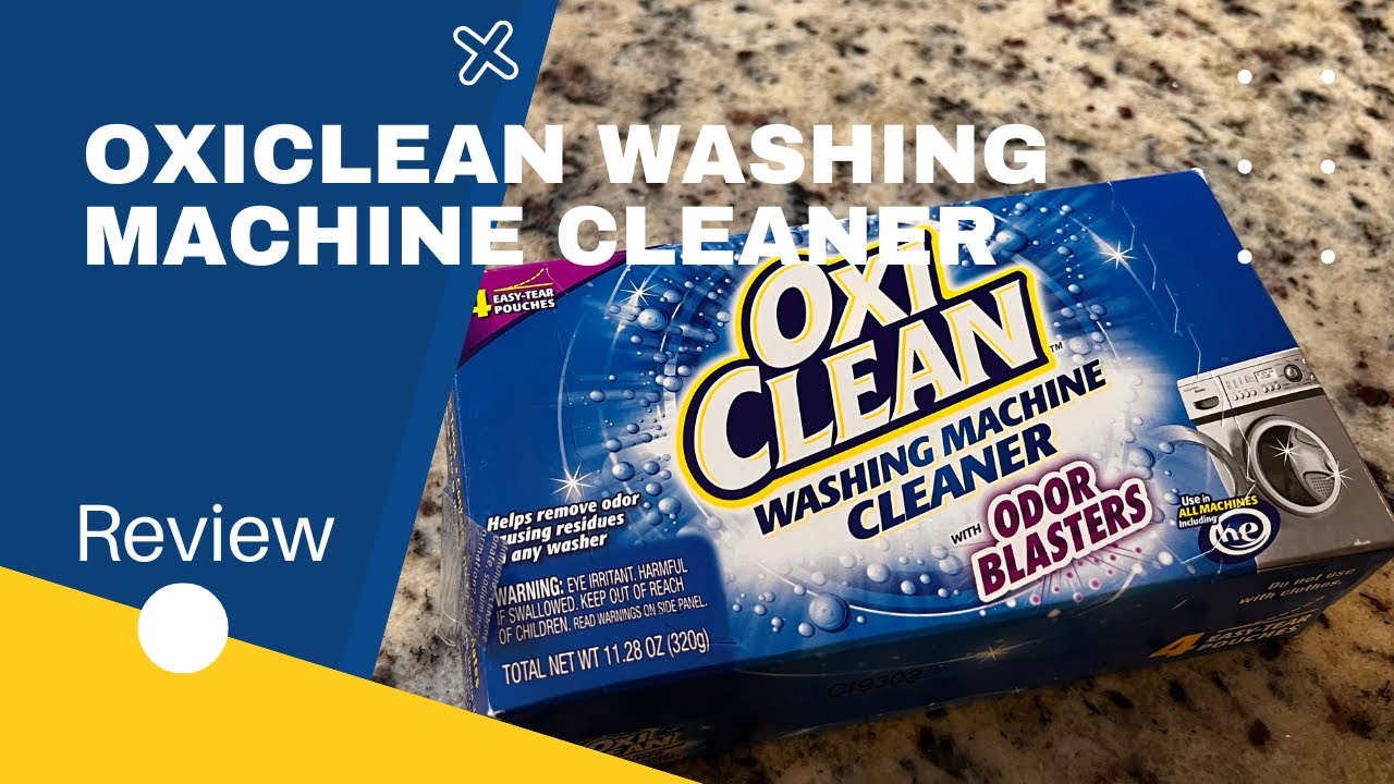 OxiClean Washing Machine Cleaner Review YouTube