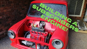 Classic mini 1275 A+ engine rebuild for a subscriber - Part 1