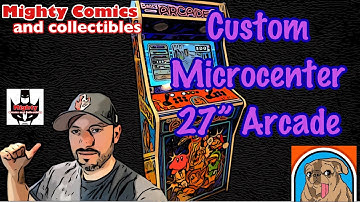 Custom 27" Microcenter Arcade Cabinet