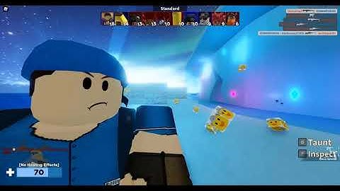 Getting DESTROYED by hackers in Roblox Arsenal (ft. Bear)