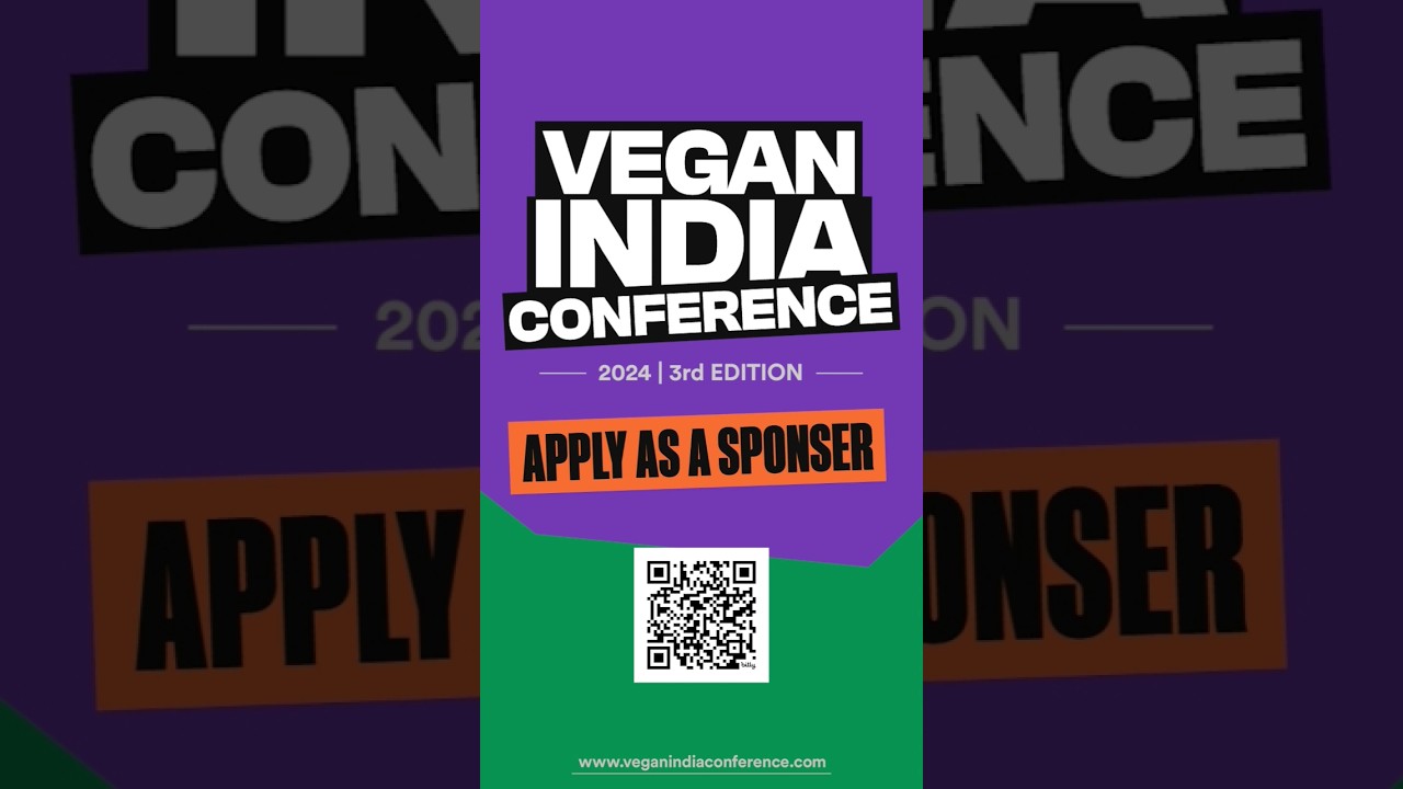Be A Sponsor/ Exhibitor At The Vegan India Conference!Apply www.veganindiaconference.com