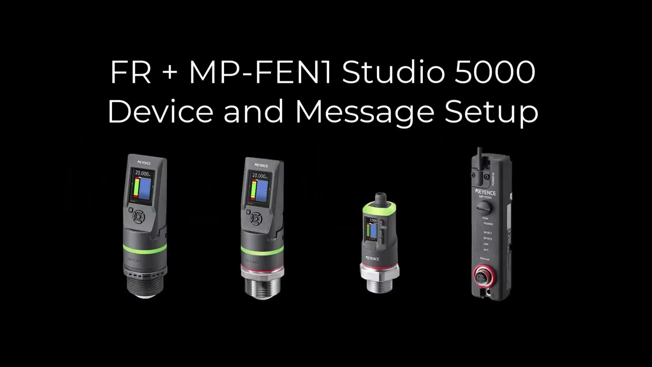 FR + MP-FEN1 Ethernet/IP Studio 5000 Setup and Messaging | FR 