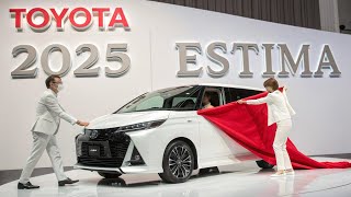【徹底解説】2025年新型トヨタ・エスティマが凄すぎる！ファミリーカーの完成形？