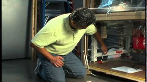 Arrival & Inspection of a new Pharmagard Isolator