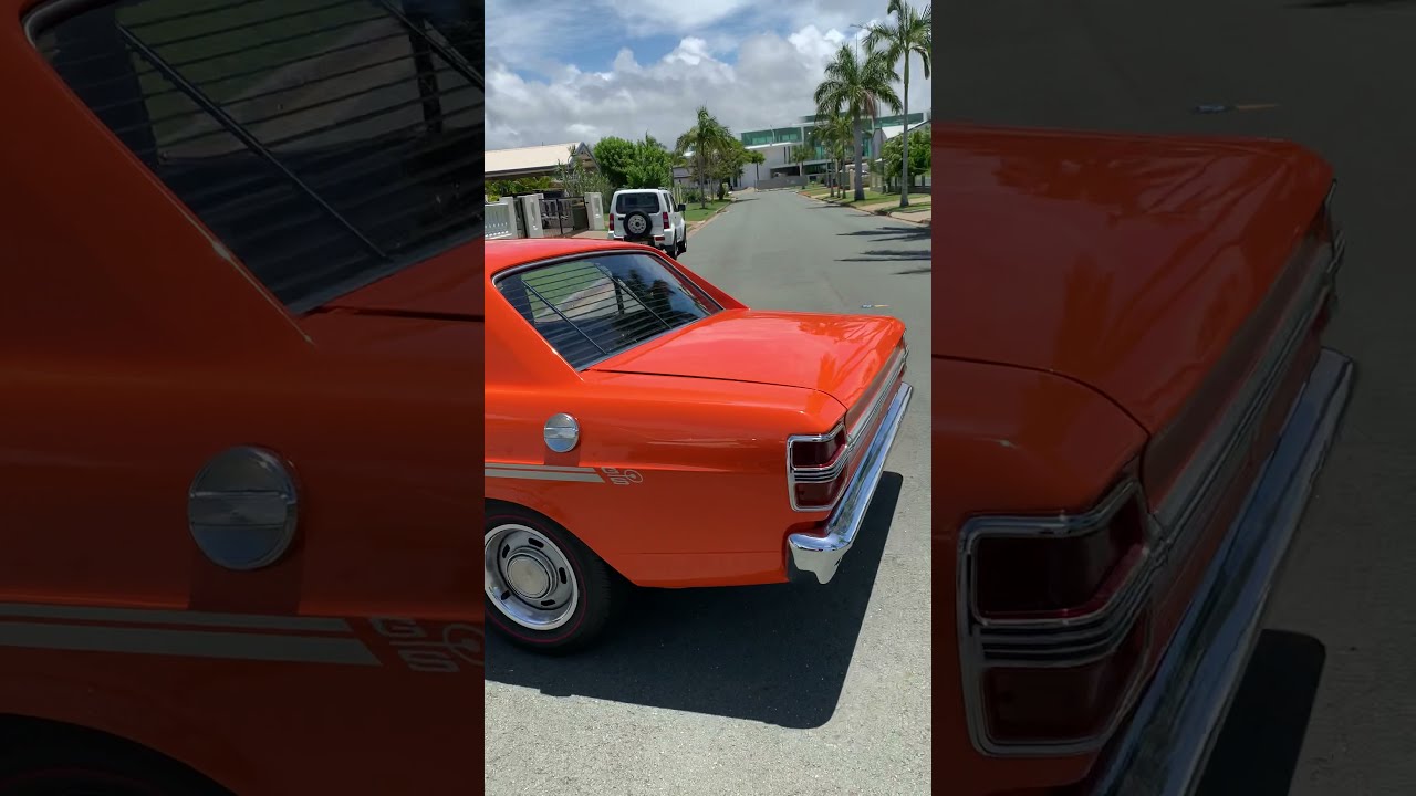 1971 Ford XY Falcon Raw Orange
