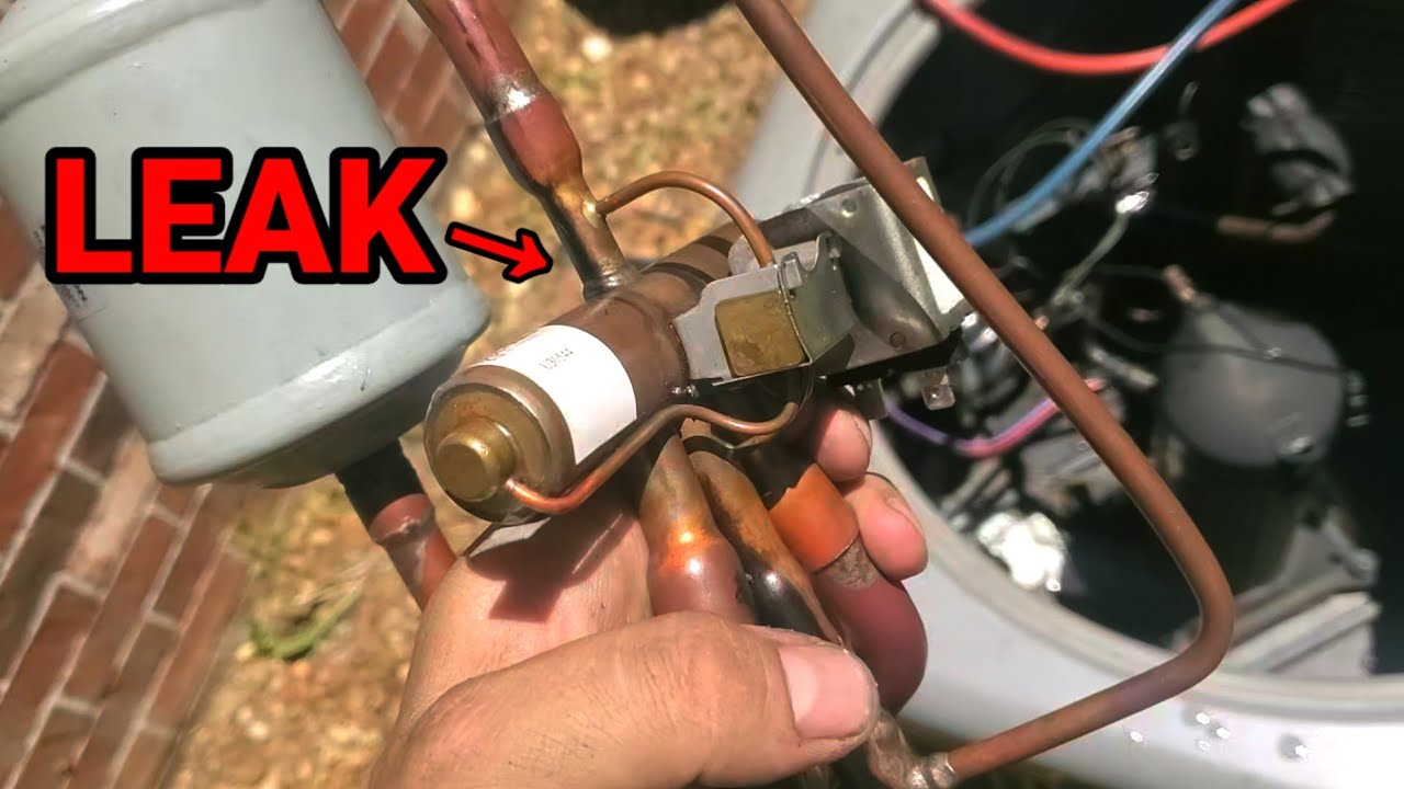 Fixing (Not Replacing) A Leaking Reversing Valve - YouTube
