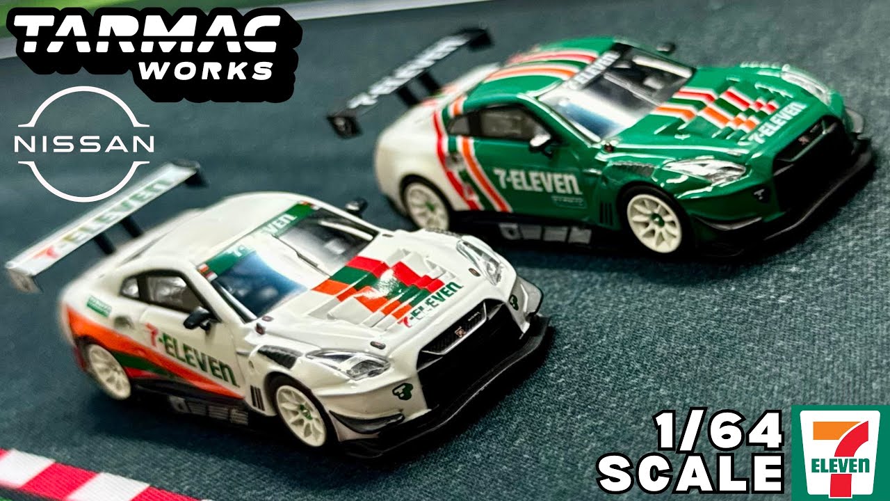 Unboxing 2026 Tarmac Works 7-ELEVEN Taiwan 1/64 Scale Nissan GT-R