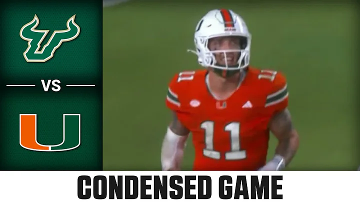 South Florida vs. Miami Condensed Game | 2025 ACC Football