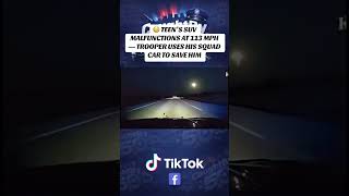 TEEN’S SUV MALFUNCTIONS AT 113 MPH — TROOPER USES HIS SQUAD CAR TO SAVE HIM #MinnesotaStatePatrol
