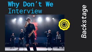 Why Don’t We – Australian Tour, Corbyn's 21St Birthday & More [Interview Teaser Songkick’s Imported]