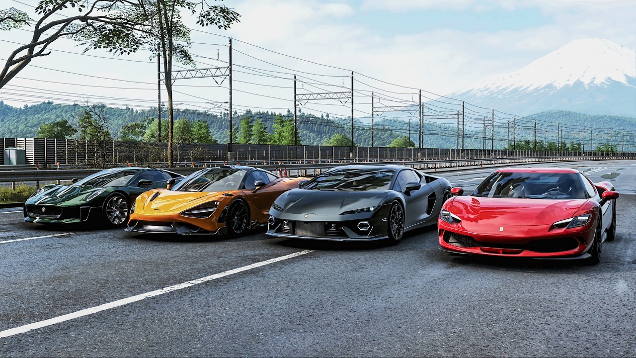 Forza Horizon 6 Drag Race: Lamborghini Temerario vs Ferrari 296