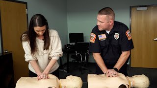 Woodbury Public Safety: Hands only CPR
