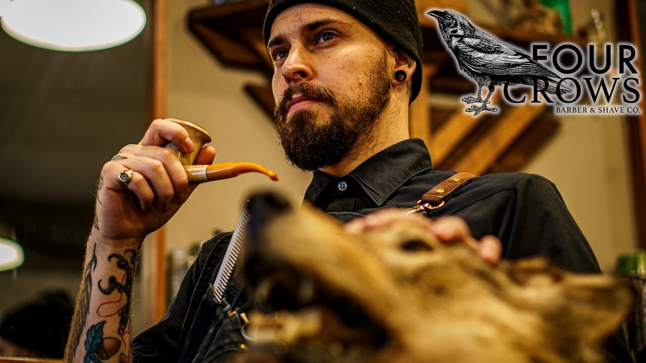 TO THE BARBER SHOP!💈 Feat. Nomadbarberco Four Crows Barber And Shave Co. Nanaimo BC 🪒