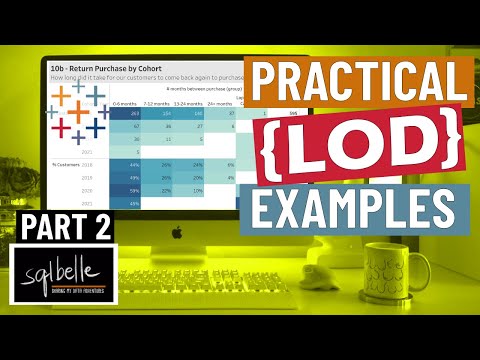 Tableau Tutorial - Top 6-10 LOD Expressions - Practical Examples (Part 2 - LOD calculations)