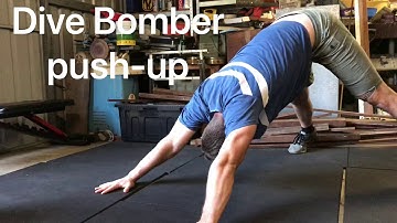 Dive bomber pushup - Movement technique video
