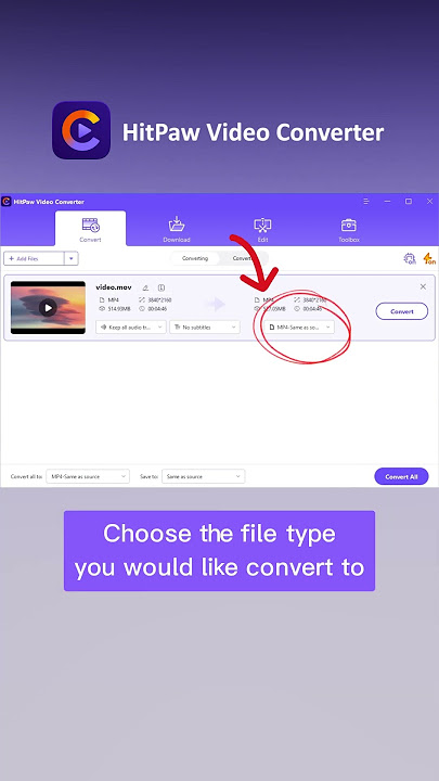 How to Convert any video to MP4 with HitPaw Video Converter?