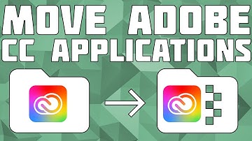 How to Move Creative Cloud App Installs in 2021! [Move Adobe Apps]