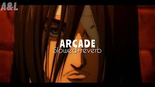 arcade slowed + reverb duncan laurence ~ loving you is a losing game ft. AOT Eren Jaeger