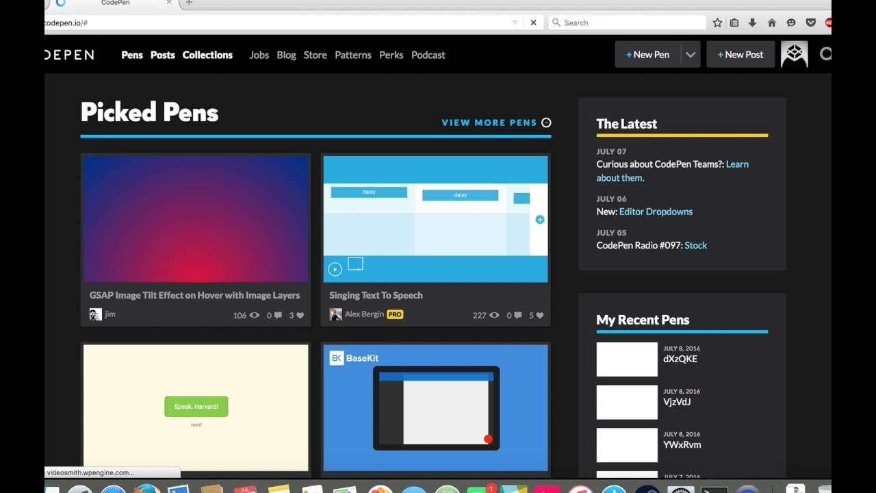 How To See A Live Preview Of Your Code With CodePen - YouTube