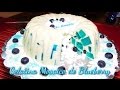 Gelatina Mosaico de Blue Berry