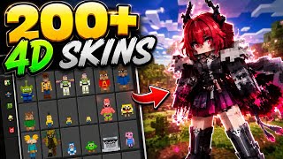 🪦 4D Skin Mod 1.26.45+ for MCPE/Bedrock | Works on Servers! screenshot 5