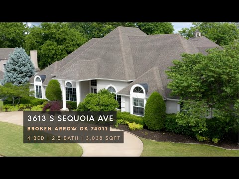 3613 S Sequoia Ave, Broken Arrow, OK home video tour