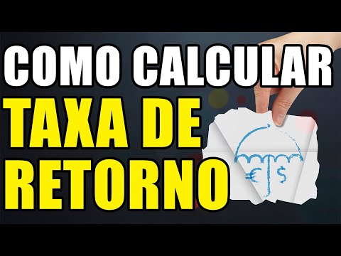 Vídeo: Como Calcular A Taxa De Retorno