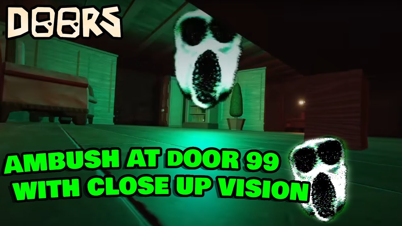 Ambush at Door 7  DOORS Roblox 