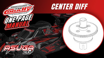 ASUGA XLR - One-Page Manual - Center Diff