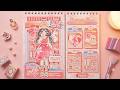 ✨Kawaii Dress Up Shop ASMR 🛍️ Pink Costume Store Sticker Book Play