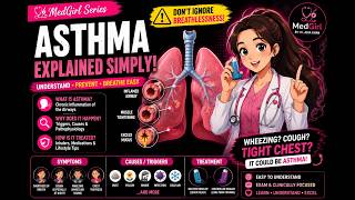 Asthma Pathophysiology Explained Simply | MedGirl by Dr. Aria Khan