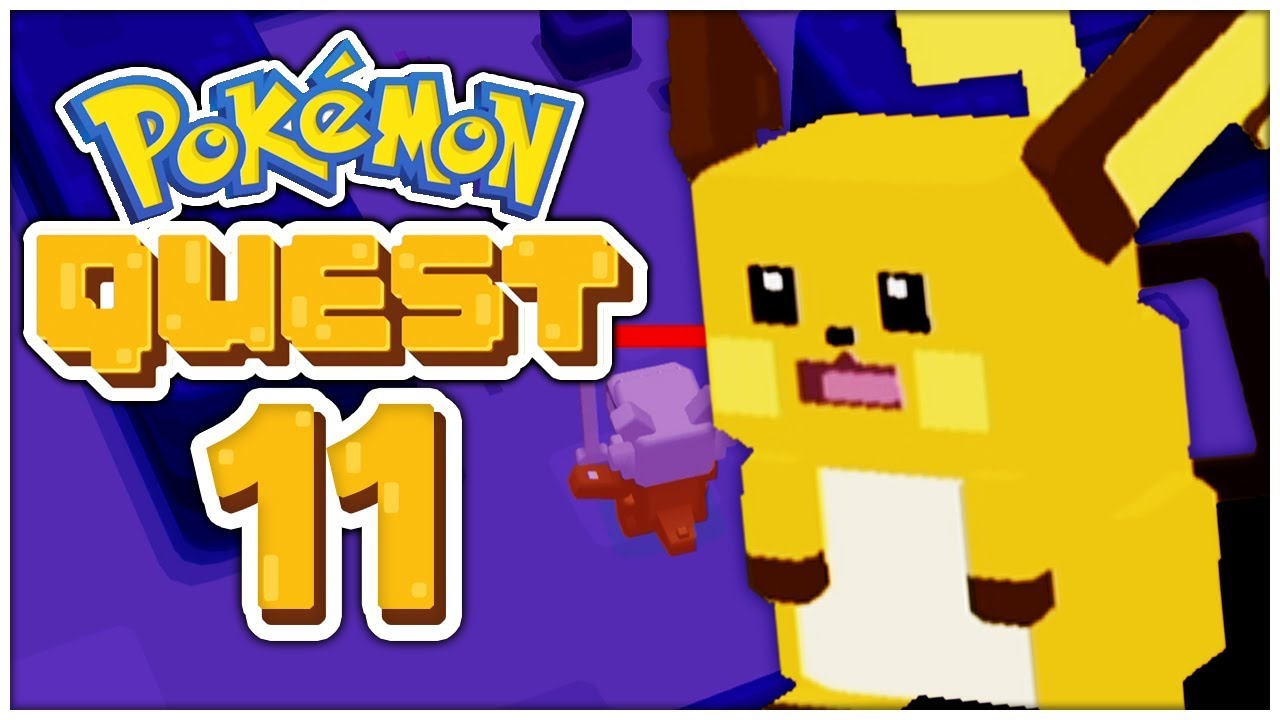 Pokémon Quest Part 11 Pikachu Zu Raichu Entwickeln Welt 4 Abschließen