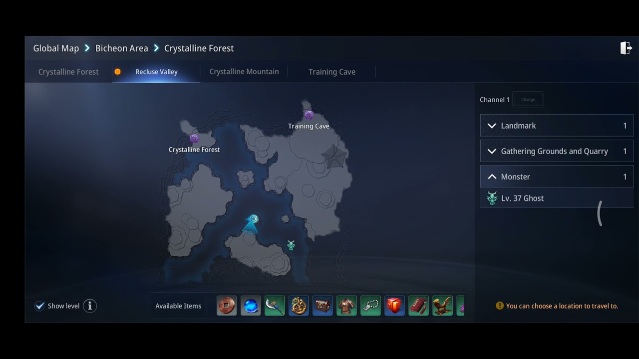 mir4 request: playing a lute in the forest (find Guh Munseong)