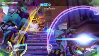 Overwatch Practice: Zarya Double Kill #8