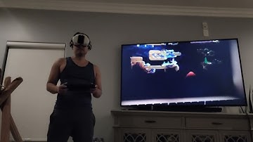 Playing Noita in my Portable Big Screen Theater on Steam Deck (with Quest 2 Virtual Desktop)