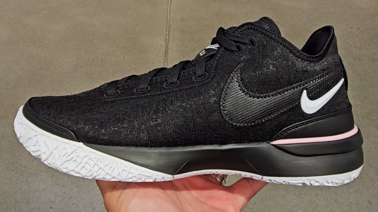 Nike Zoom LeBron NXXT Gen Black Soft Pink 4K POV / Don Alpha Cleat