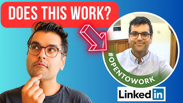 "Open to Work" on LinkedIn … Does It Work? Recruiters *Reveal* All