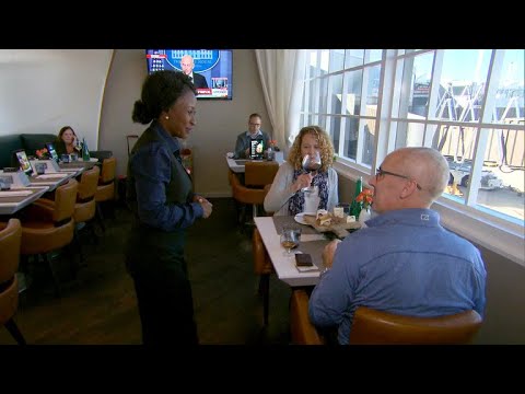 Inside United Airlines' secret restaurant at Newark airport