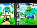 QUELLO CHE DISEGNO PRENDE VITA SU MINECRAFT! BATTAGLIA MOB!!