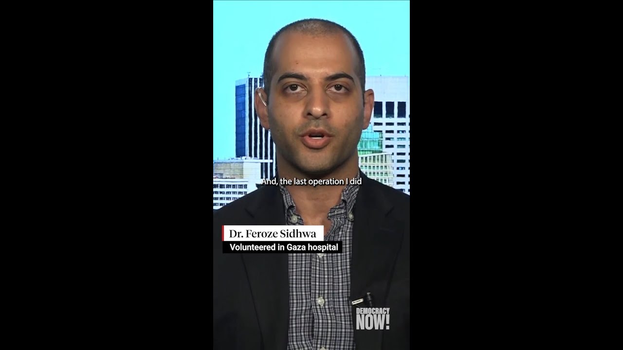 Surgeon who volunteered in Gaza condemns Israel's hospital bombings