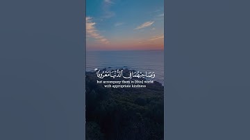 القران الكريم ووصينا الإنسان بوالديه #اكسبلور #تلاوة_خاشعة #راحة_نفسية