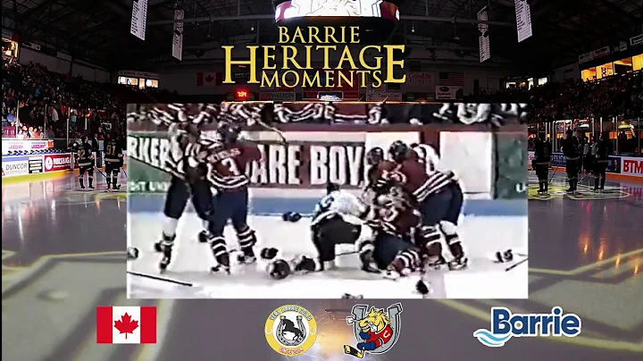 Barrie Heritage Moments - Barrie Colts VS Oshawa G...