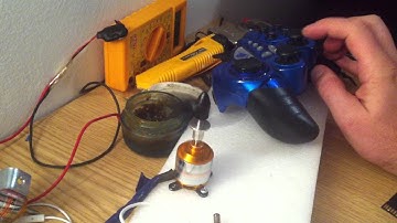 Horizontal bidirectional thruster test 1 with propeller