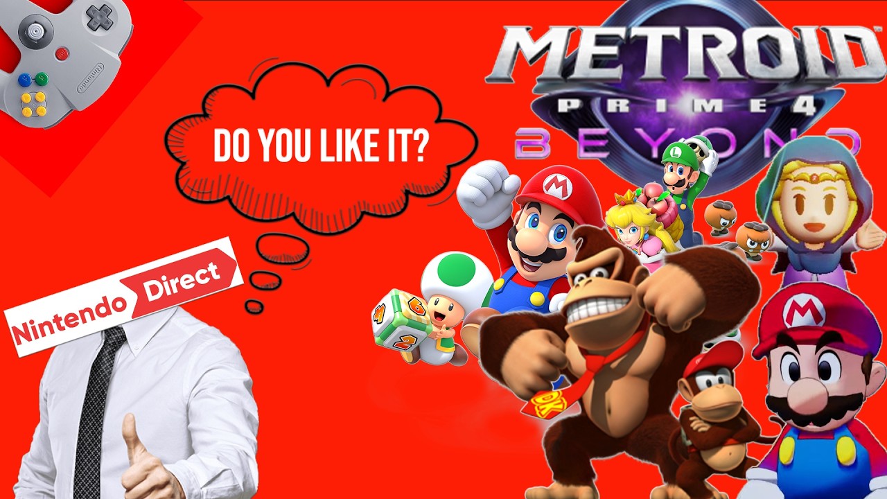 Games that I really like in Nintendo Direct Under 3 Minute