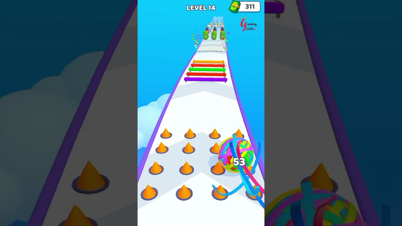 Satisfying Mobile Game 2025|Flexy Runner|Level 14|Gaming Tricks 