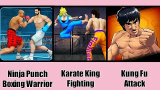 Ninja Punch Boxing Warrior Vs Karate King Fighting 2019 Vs Kung Fu Attack| Gameplay HD | Game Review screenshot 1