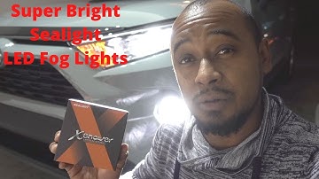 Sealight H11 LED Fog Lights Installation | 2021 Toyota RAV4