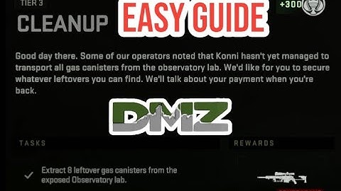 Clean Up Mission EASY GUIDE for Shadow Company Tier 3 DMZ.