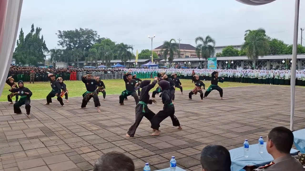 Aksi Pendekar Pencak Silat Memukau Penonton & Bupati