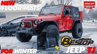 Bestop Floor Liner Mats for Jeep TJ | Install and Review - YouTube